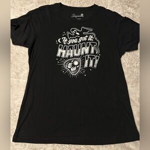 RARE Sourpuss Black Tee Planchette Ghost NWOT